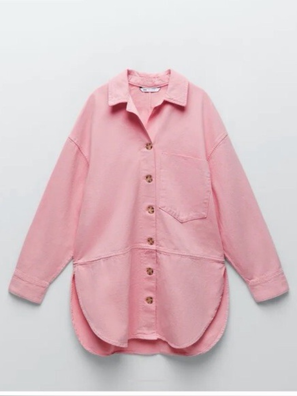 Zara Denim Oversized Jacket